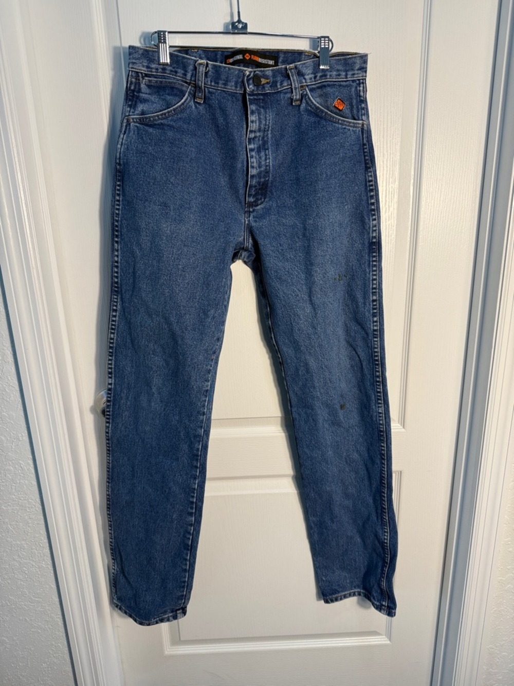 Wrangler FR Flame Resistent Blue Denim Jeans CAT2 Sz 31x36 Men’s 13Original